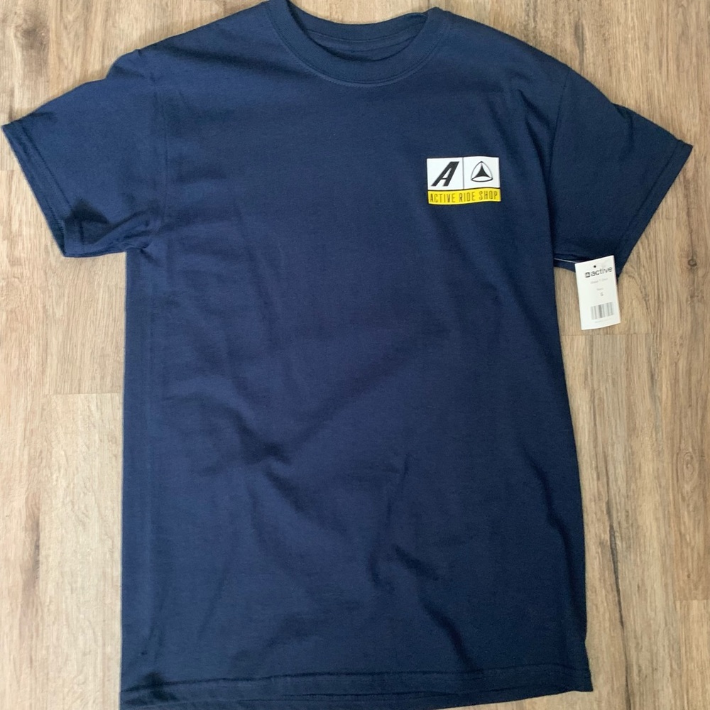 Navy blue active shirt